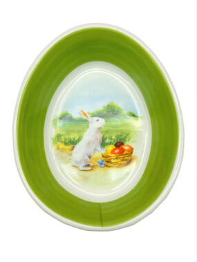Williams Sonoma 2011 VTG Bunny Ramekin Dessert Bowl Easter Egg\Shape Replacement